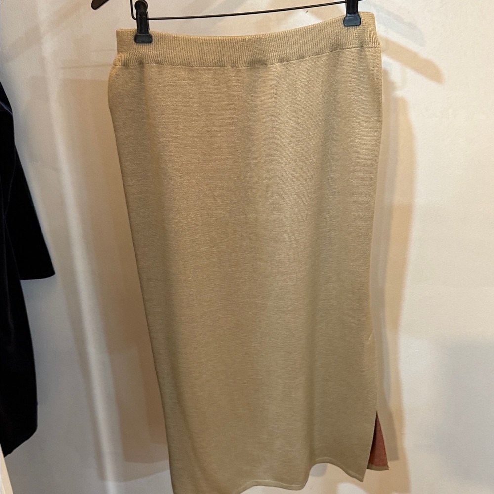Elegant Tan Women's Skirt